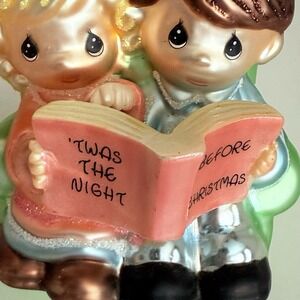Precious Moments Blown Glass Ornament 2005 'Twas The Night Before Christmas